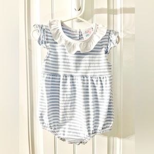 12 month Stitchy Fish Onesie